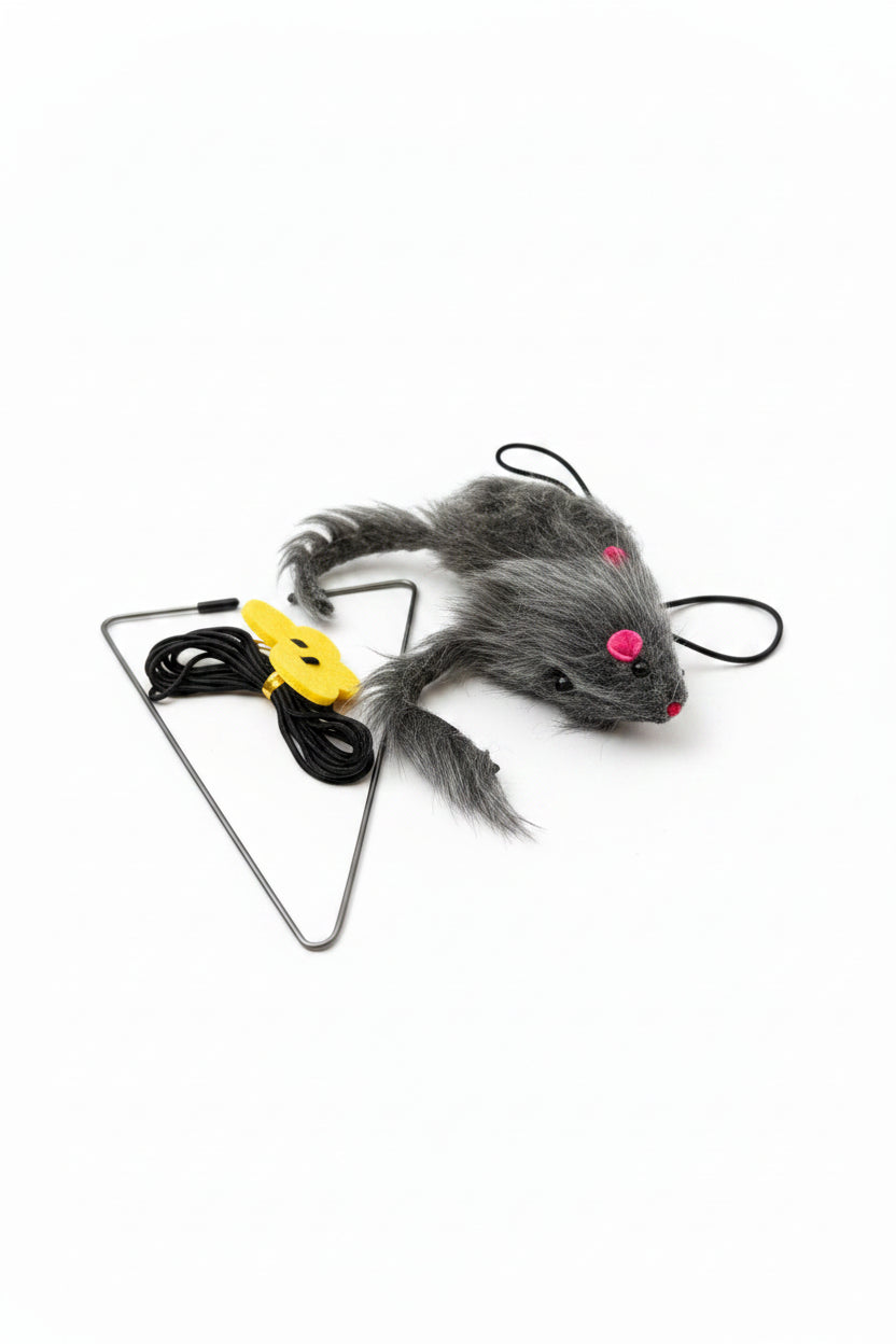 Cat Door Toy (2-Pack), Bouncing Boredom Buster for Indoor Cats